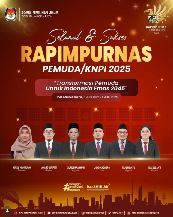 Selamat & Sukses RAPIMPURNAS Pemuda/KNPI 2025