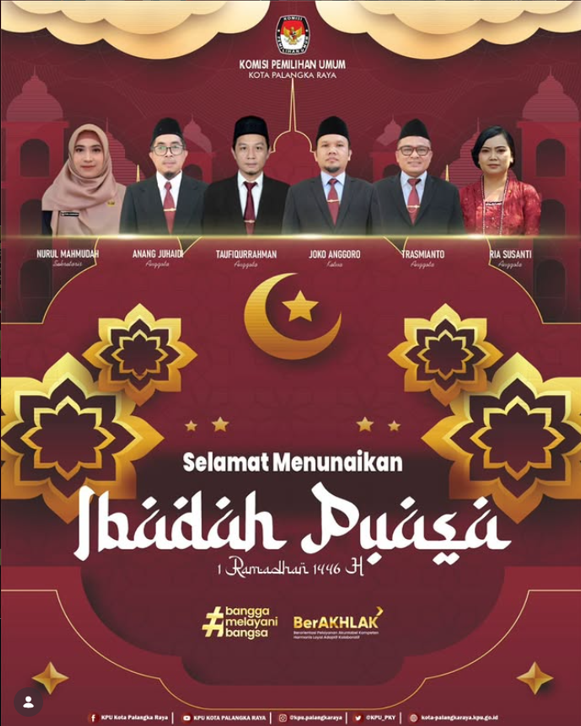 Selamat Menunaikan Ibadah Puasa 1 Ramadhan 1446 H
