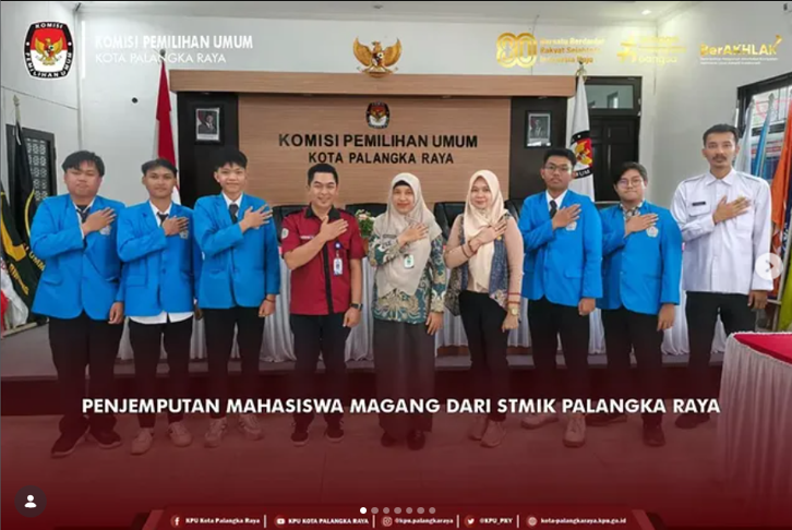 Penjemputan Mahasiswa Magang dari STMIK Palangka Raya