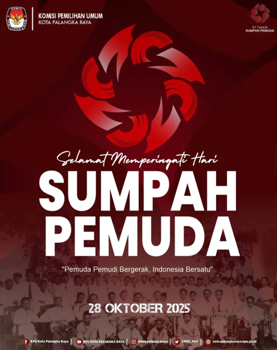 Selamat Memperingati Hari Sumpah Pemuda 28 Oktober 2025