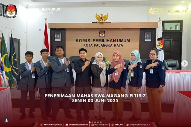 Penerimaan Mahasiswa Magang Eltibiz Senin, 03 Juni 2025