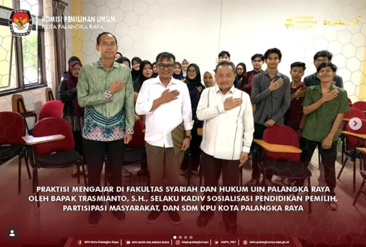 Praktisi Mengajar di Fakultas Syariah dan Hukum UIN Palangka Raya