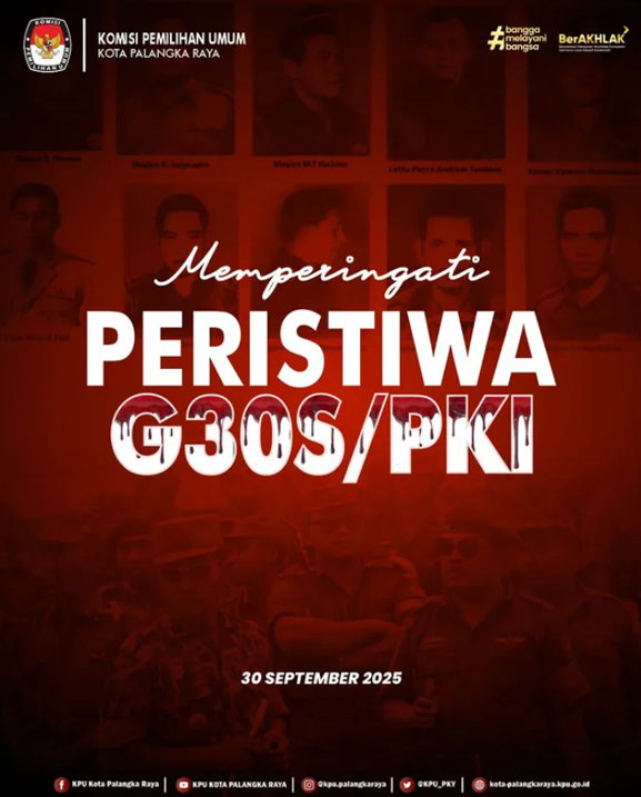 Memperingati Peristiwa G30S/PKI 30 September 2025