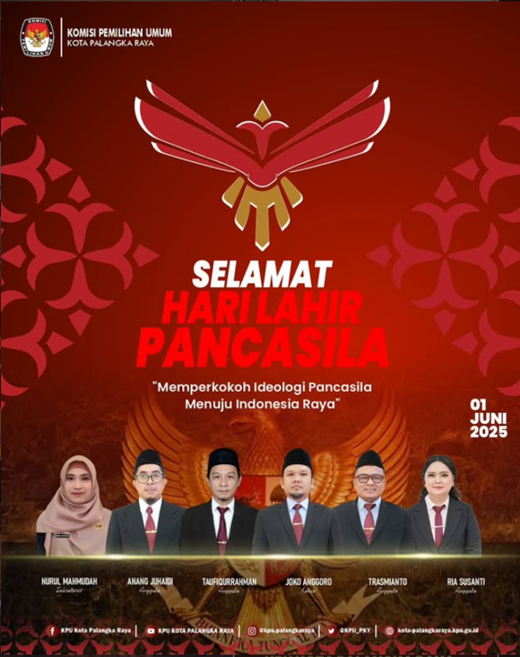 Selamat Hari Lahir Pancasila 01 Juni 2025