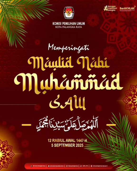 Memperingati Maulid Nabi Muhammad SAW 12 Rabiul Awal 1447 H