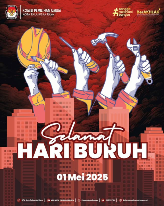 Selamat Hari Buruh 01 Mei 2025
