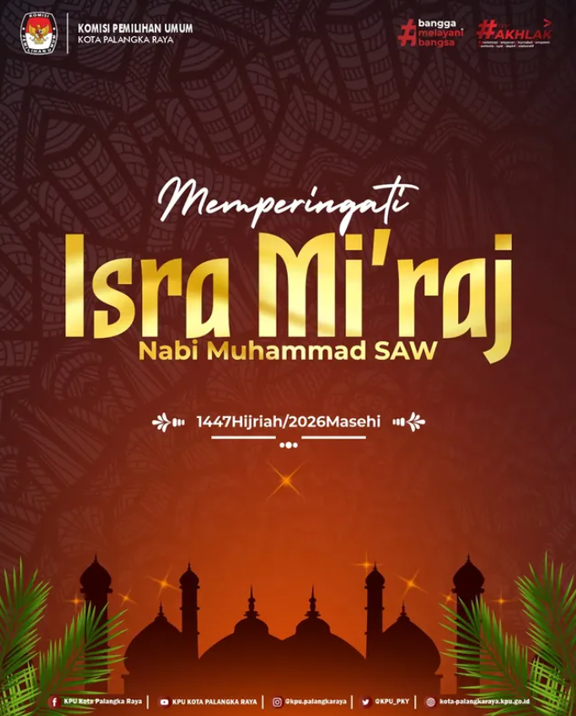 Memperingati Isra Mi'raj Nabi Muhammad SAW 1447 Hijriah/2026 Masehi