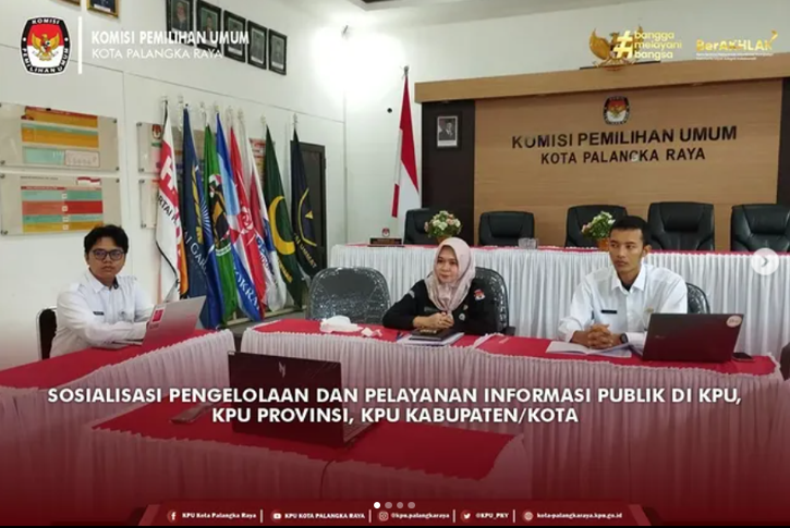 Sosialisasi Pengelolaan dan Pelayanan Informasi Publik di KPU, KPU Provinsi, KPU Kabupaten/Kota