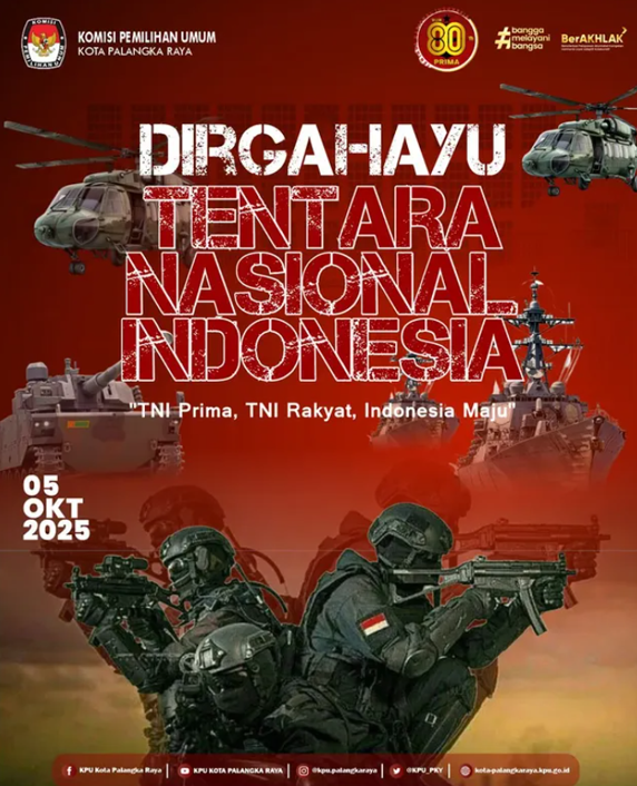 Dirgahayu Tentara Nasional Indonesia