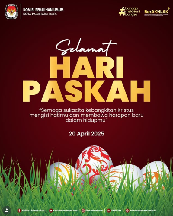 Selamat Hari Paskah 20 April 2025