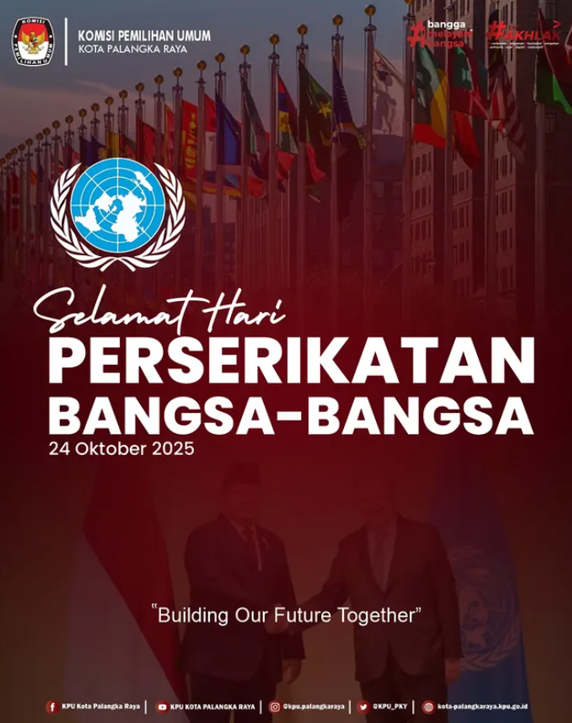 Selamat Hari Perserikatan Bangsa-Bangsa 24 Oktober 2025