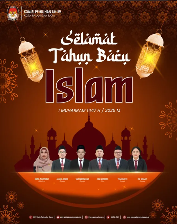 Selamat Tahun Baru Islam 1 Muharram 1447 H / 2025 M