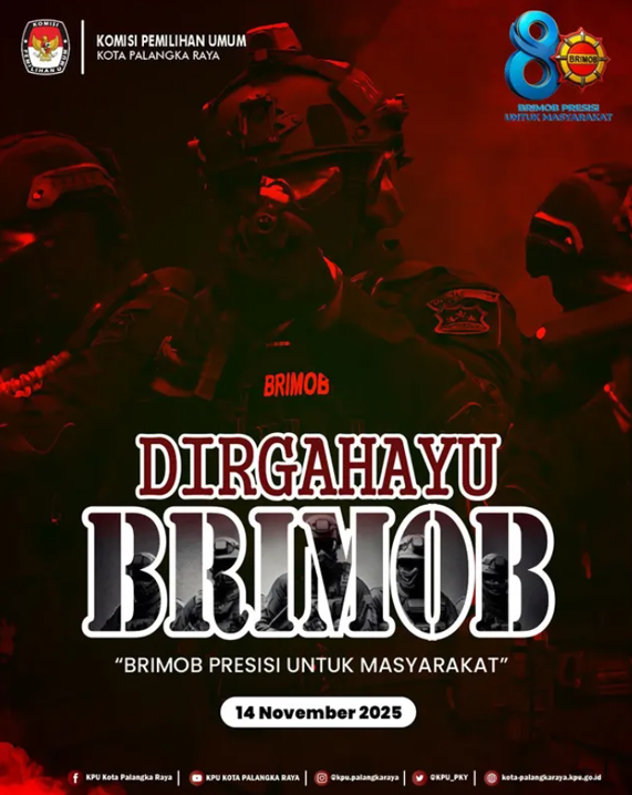 Dirgahayu Brimob 14 November 2025