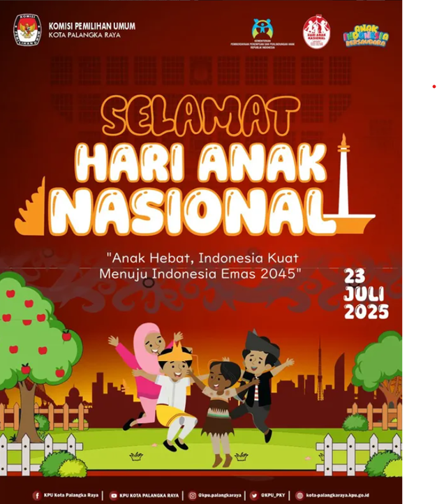 Selamat Hari Anak Nasional 23 Juli 2025