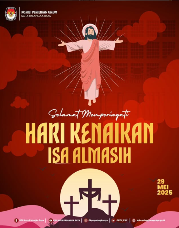 Selamat Memperingati Hari Kenaikan Isa Almasih