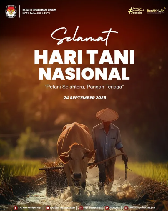 Selamat Hari Tani Nasional 24 September 2025