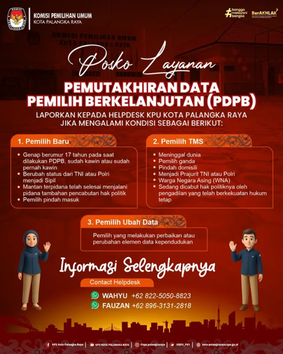 Posko Layanan Pemutakhiran Data Pemilih Berkelanjutan (PDPB)
