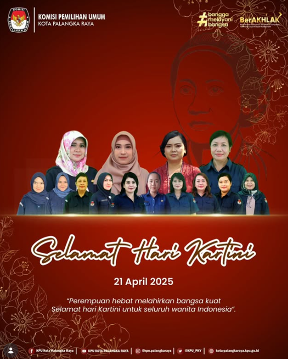 Selamat Hari Kartini 21 April 2025