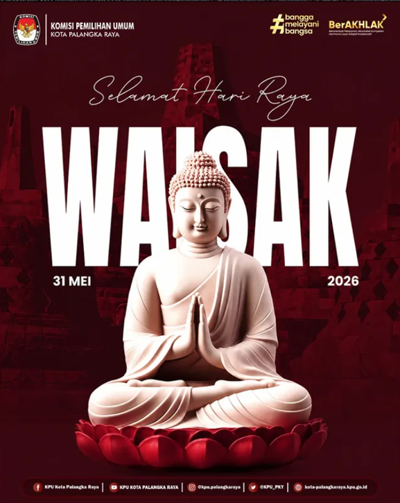Selamat Hari Raya Waisak 31 Mei 2026