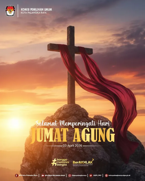 Selamat Memperingati Hari Jumat Agung, 03 April 2026