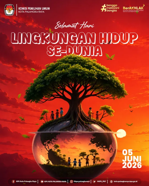 Selamat Hari Lingkungan Hidup Se-Dunia 05 Juni 2026