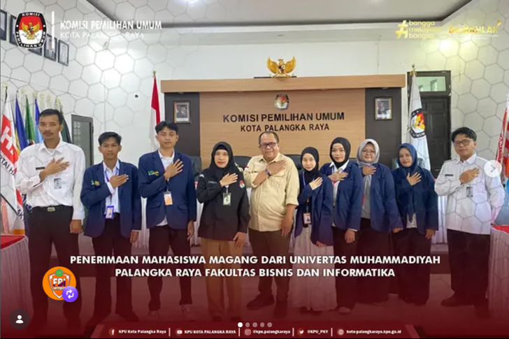 Penerimaan Mahasiswa Magang dari UMPR Fakultas Bisnis dan Informatika