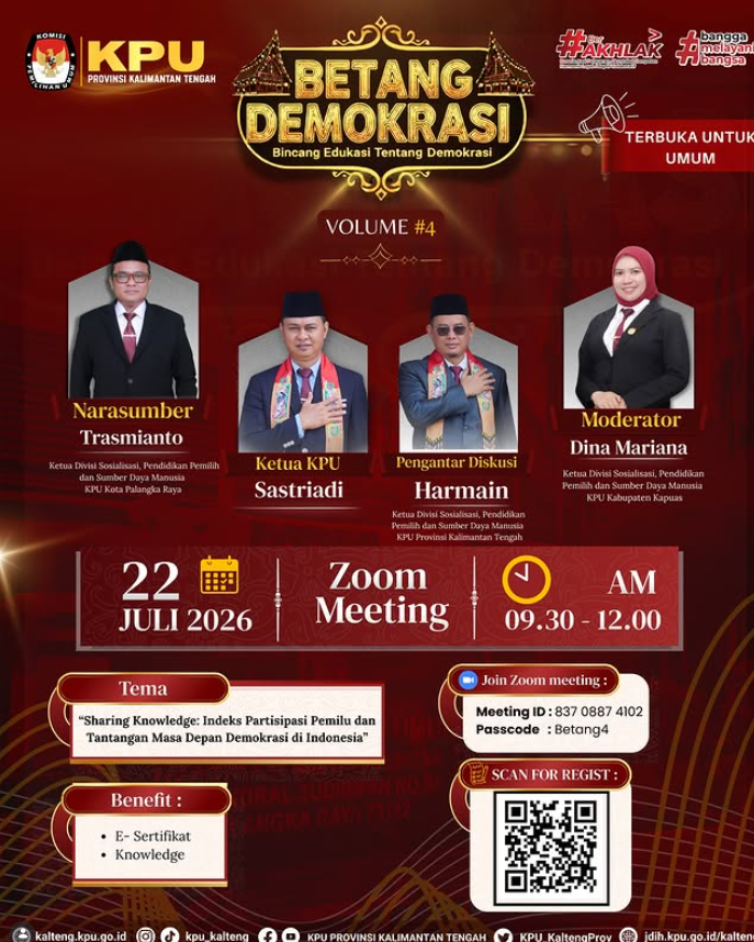 BINCANG EDUKASI TENTANG DEMOKRASI